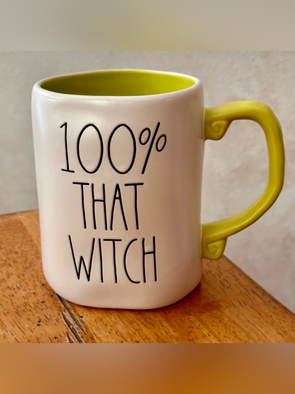 Rae Dunn 100% THAT WITCH Ceramic Halloween Mug BRAND NEW!!